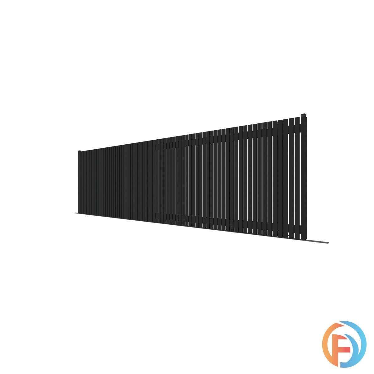 Vertical Picket Sliding Gate