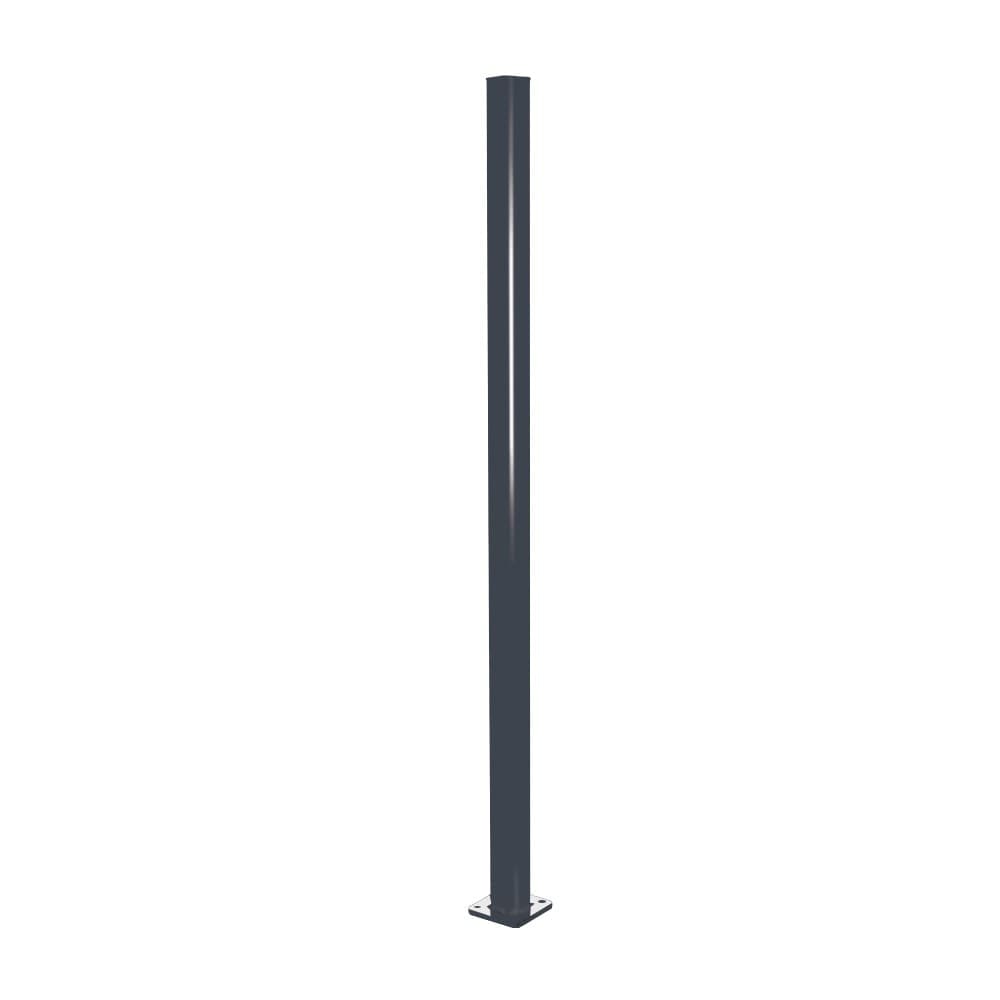 Aluminium Flange Post 1900mm