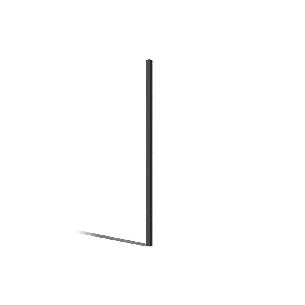 Aluminium Post 65 x 65 x 1300mm With Cap