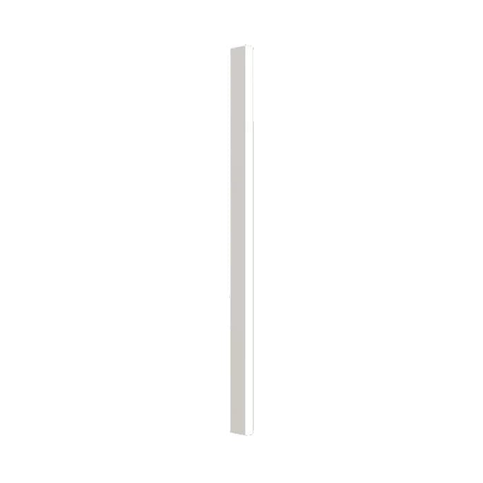 Aluminium Inground Post 50 x 100 x 2.5mm With Cap