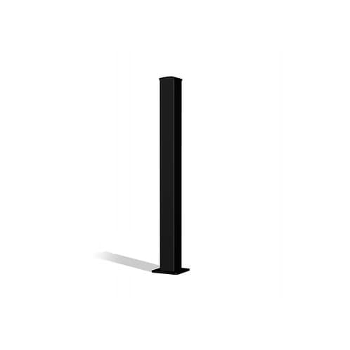 Steel Flange Post 100 x 100 x 1900mm With Cap